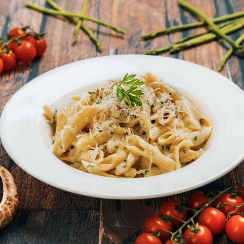 Chicken & Mushroom Penne Pasta