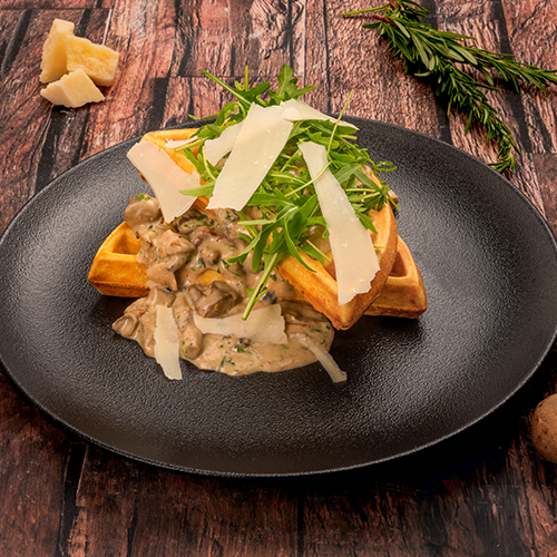 Truflle-Wild-Mushroom-Waffle